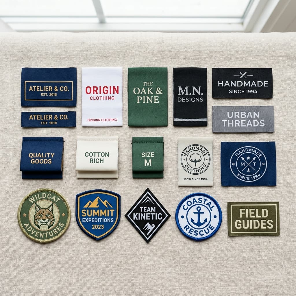 Woven Labels & Badges