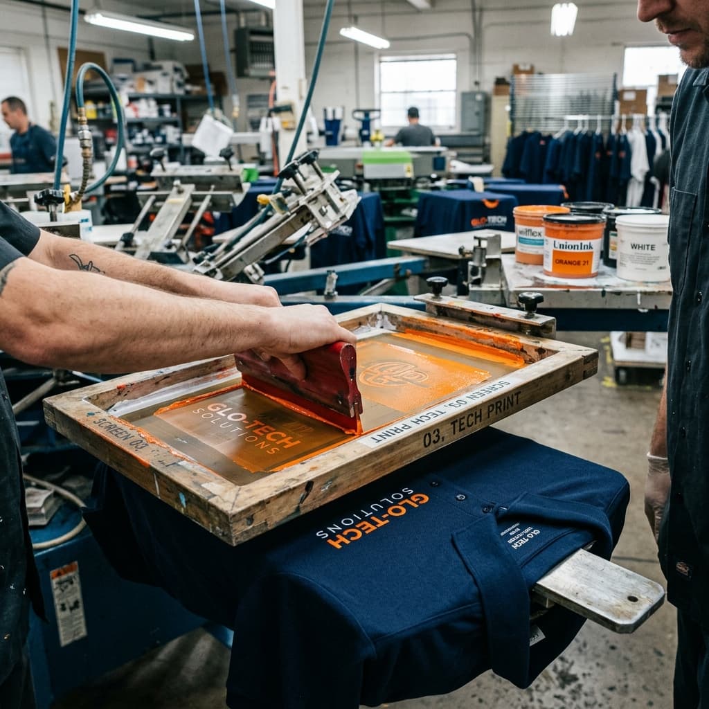 Professional garment printing services