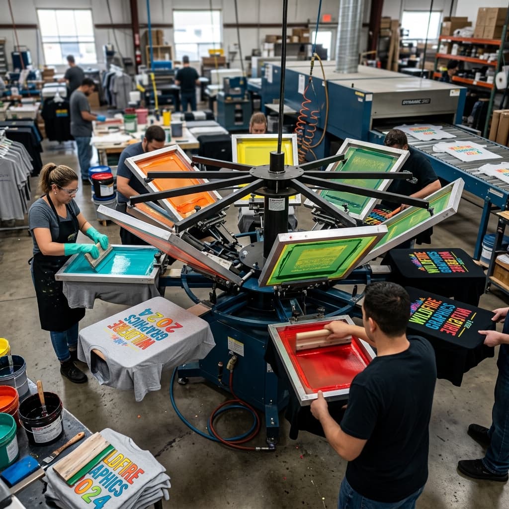 Multi-Color Screen Printing